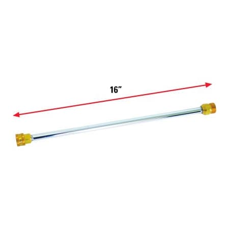 Fna Group. Simpson Universal 16in Pressure Washer Wand, Cold Water Use up to 3600 PSI 80149